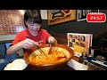 Try the 6kg challenge menu of grilled pork spicy miso ramen set with lots of back fat[Mayoi Ebihara]