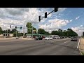 Driving Around Downtown Jonesboro, Arkansas and Arkansas State University in 4k Video