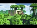 ⛏️ Minecraft Tutorial :: 🌴 How to build an Awesome Treehouse 🏡 [마인크래프트 멋진 트리하우스 나무 위에 집짓기 건축강좌]