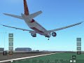 Air India Flight 5473 - Landing Animation