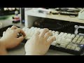 matrix 8xv2.0 original - vintage mx browns on alu typing sounds