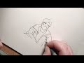 Timelapse drawing of Penomeco from “LIE” MC