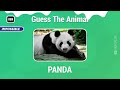 Guess 120 Animals in 3 Seconds | Easy, Medium, Hard, Impossible