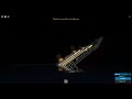 Titanic Final Plunge 1997 movie (Roblox Titanic : S.O.S)