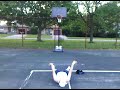 Laying Down Trick Shot