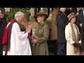 Live: Royals depart Christmas Day church service in Sandringham