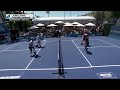 one of the most electrifying pickleball points you will EVER see!