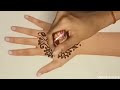 Beautiful Back Hand Mehndi Design || Very Simple Mehndi Design