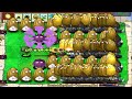 Plants vs Zombies Hack - 1 Gatling Pea vs Tall Nut vs All Zombie PVZ