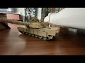 Tamiya 田宮1/16 US M1A2 Abrams遙控戰車 #56041 Full Optional RC Tank Test run2