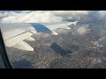 Gorgeous view of Boston, Cambridge from JetBlue A320 departure at Boston Logan Airport