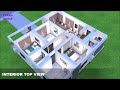 100 SQM | BUNGALOW HOUSE DESIGN IDEA | 4 BEDROOM | 2 T&B | SIMPLE HOUSE DESIGN | BAHAY