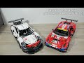LEGO Ferrari 488 GTE vs LEGO Porsche 911 RSR | LEGO 42125 vs 42096 | LEGO 42096 vs 42125