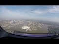 Stunning Approach over London City Airport