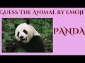 Guess The Animal by Emoji|Guess the Animal by Emoji Challenge|Guess the Animal by Emoji Quiz