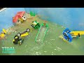 Lego Tunnel Flood Disaster - Tsunami Dam Breach Experiment - Wave Machine VS Construction Workers