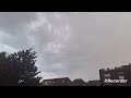 Timelaps van drijgende wolken.