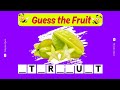Guess the Fruit : What are the names of these 44 different fruits 🍑 • Nhyckx Quiz