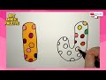 Draw, Color and Learn English Alphabet (G - L) | Drawing, Coloring for Kids | ART MAGIC PALETTE