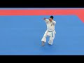 Ryo Kiyuna vs Kakeru Nishiyama. Final Male Kata. 49th All Japan Karate Do Championship 2021.