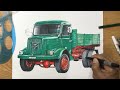 Drawing HENSCHEL H140 Truck