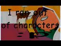 ANIMATIC BATTLE BUT ITS ALL MY CHARACTERS!!!