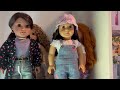 Clean My American Girl Doll House With Me!!