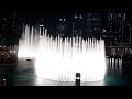 DUBIA, Burj Khalifa Fountain light show