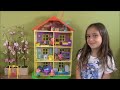 Peppa Pig Story: Morning Routine with Peppa Pig House and Peppa Pig Friends and Family Toys