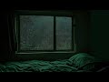 Rain & Thunder at the Window💧Rain Sounds Covers the Narrow Room Ambience | Relaxing, Sleep Soundly
