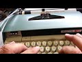 Smith Corona Electra 120 = Best Mechanical Electric Typewriter . . . Ever !