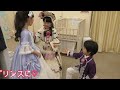 お姉ちゃんに突然ひざまずく弟♡Younger brother proposing to his sister who has become a princess