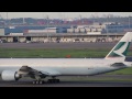 Cathay Pacific B-KPW B777 Tokyo HANEDA Airport Takeoff キャセイパシフィック 羽田空港離陸