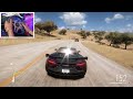 1200hp 2023 McLaren Artura | Forza Horizon 5 | Steering Wheel Gameplay (PXN V9)