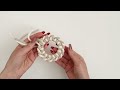 TWO EASY MACRAME ORNAMENTS | MINI WREATH | MINI MACRAME WREATH | MACRAME CHRISTMAS