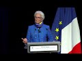 Conférence de Christine Lagarde, Présidente de la Banque centrale européenne à l'École polytechnique