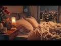 Relaxing with Midnight Jazz Music & Cozy Rain Ambience - Soothing Piano Jazz BGM Sleeping and Relax