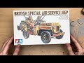 WHATS IN THE BOX? TAMIYA 35219, 1/35; WILLYS MB JEEP, U.S ARMY 1/4 TON 4X4 TRUCK. KIT REVIEW No. 80.
