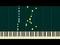 Megalovania (piano) backwards reverse