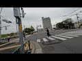 Tabata to Kasai Rinkai Park - TOKYO JAPAN - A ride through town