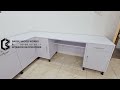 Perfect L-Shaped Office Cabinets #youtube #youtubevideo #shorts #youtubeshorts #video #viral  #wood