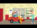 Kitty and the Magic Garage  - The Cave  - cars cartoons