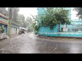 [Try Listening In 3 Minutes] To Sleep Instantly With Heavy Rain Thunder On Roads real India Rain day