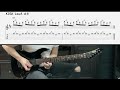 METALLICA - FADE TO BLACK (Guitar cover with TAB | Lesson)