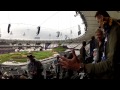 Happy Birthday Brad and Emily in the Olympic Stadium