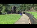 AWESOME!!!! 4 NS Trains Meet at the Horseshoe Curve (Mayhem Of Trains)