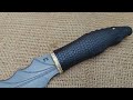 Making Valerian Steel from Bearing Balls | Making a Dragon Knife