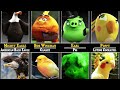 Characters From Angry Birds in Real Life