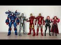 Marvel Legends The Infinity Saga Iron Man Mark II and Mark III Figure Review & Comparison