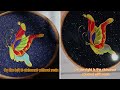 4 #Cloisonne painting beginners, making drink coasters, sand art